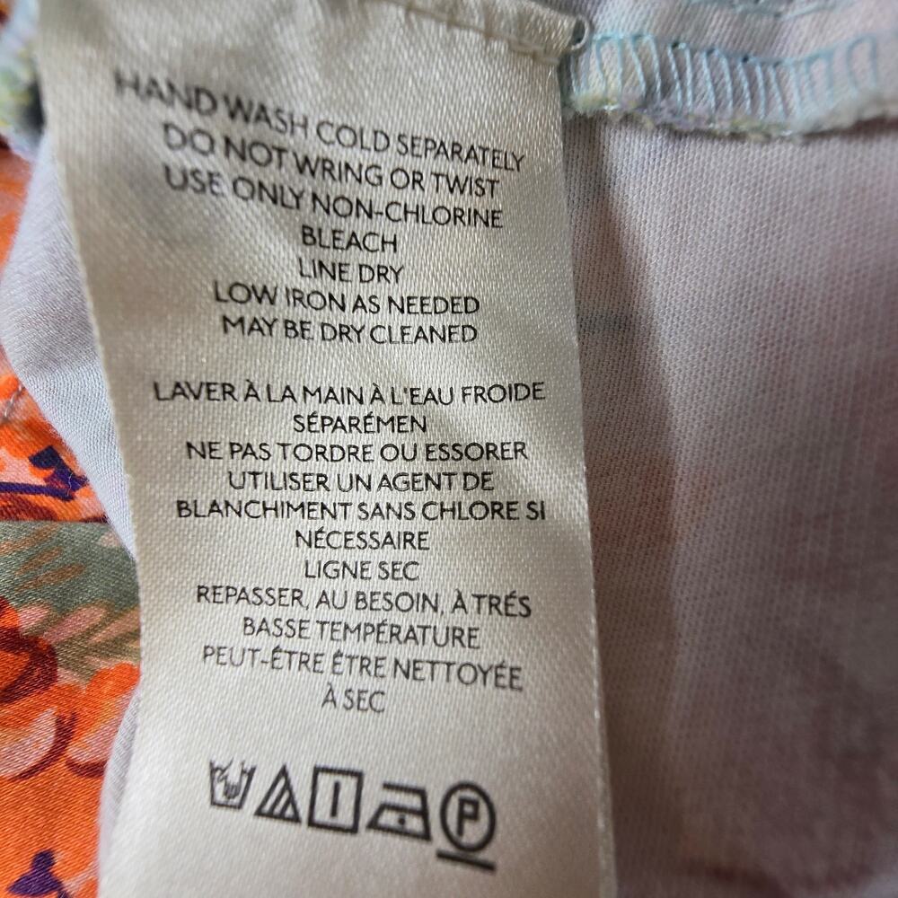 NWOT Anthropologie Sleeveless Printed Dress. Size XL Petite. Ret $178 - Picture 8 of 10